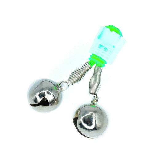 Angelglöckchen mit Schraubklemme – 10 Stück mit Knicklichthalter